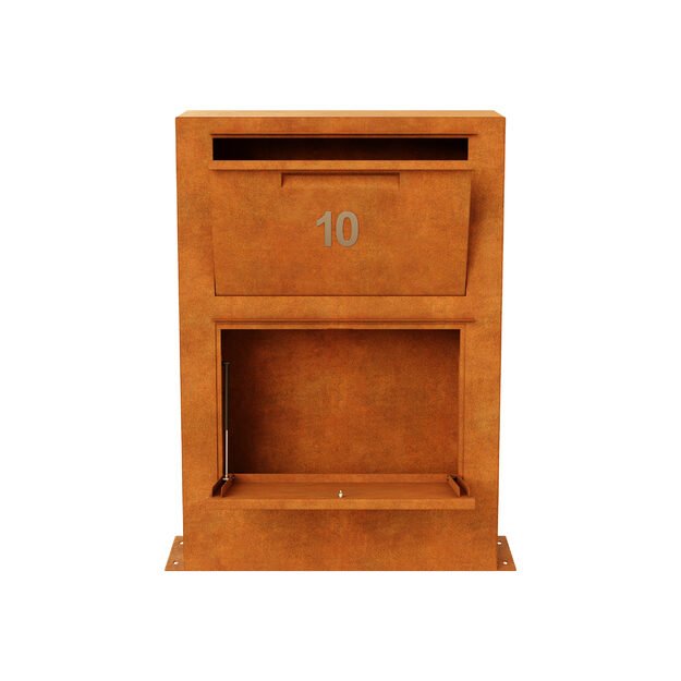 Corten letterbox BUZON 6