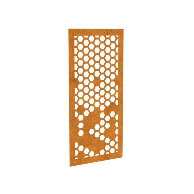 Corten openwork garden panel DECORA 8