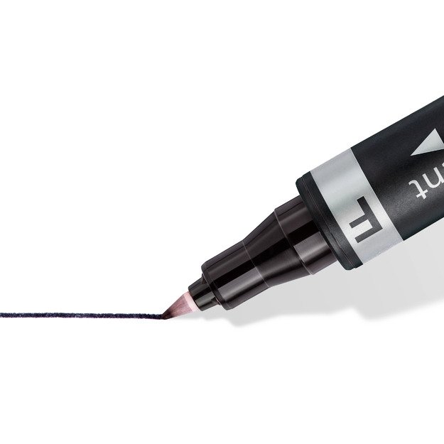 Permanentinis žymeklis STAEDTLER LUMOCOLOR DUO 348, ŽALIA