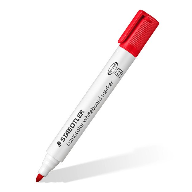 Žymeklis baltai lentai STAEDTLER LUMOCOLOR 351, 2 mm, 6 spalvų rinkinys