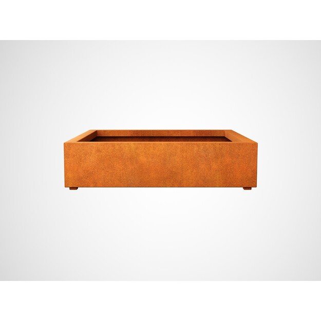 Steel planter Corten BAJO 4