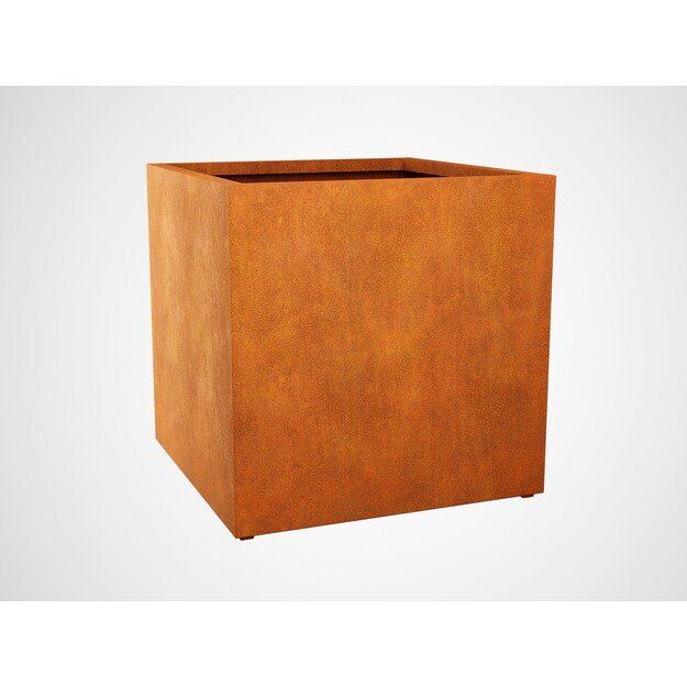 Steel planter Corten CUBO 5