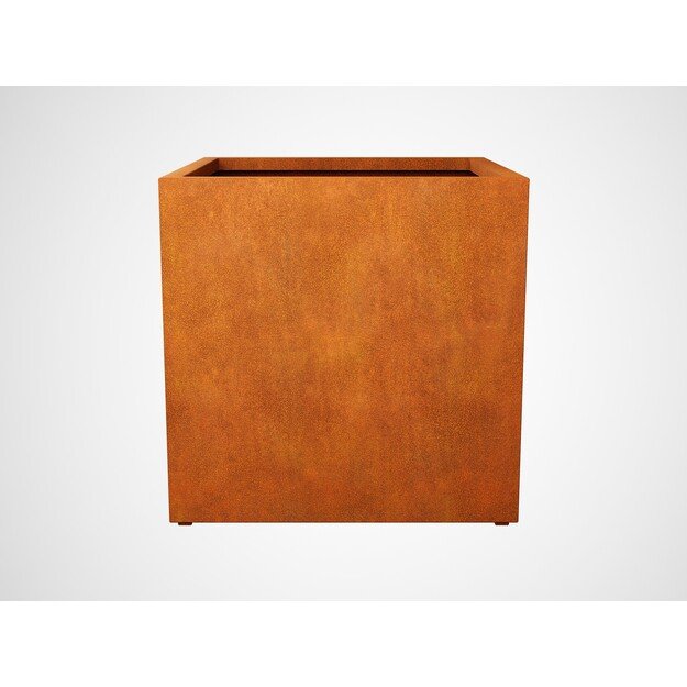 Steel planter Corten CUBO 5