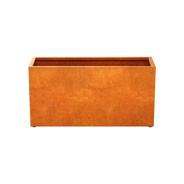 Steel planter Corten ESTRECHO 28