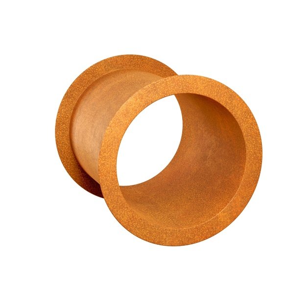 Wood stand Corten LENA dodO