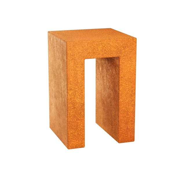 Garden pedestal Corten HIERRO 8