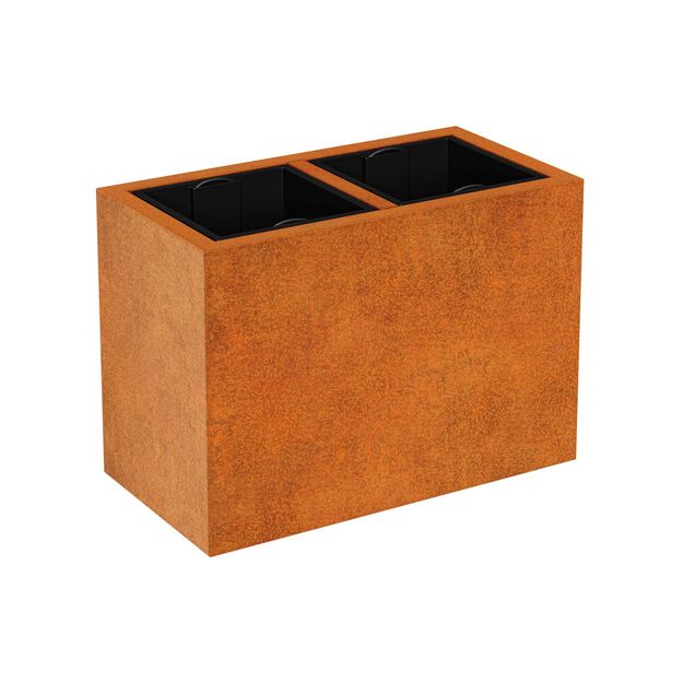 Steel planter Corten DEPO 6