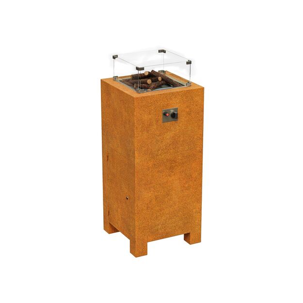 Corten gas kamin GASSO 1