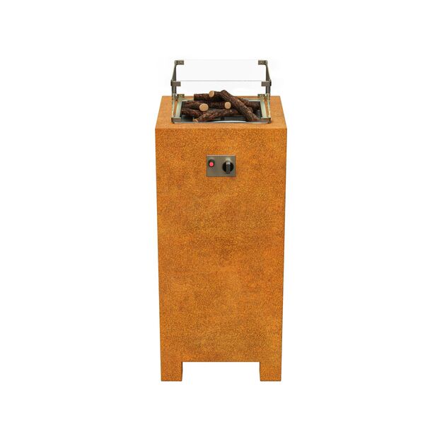 Corten gas kamin GASSO 1