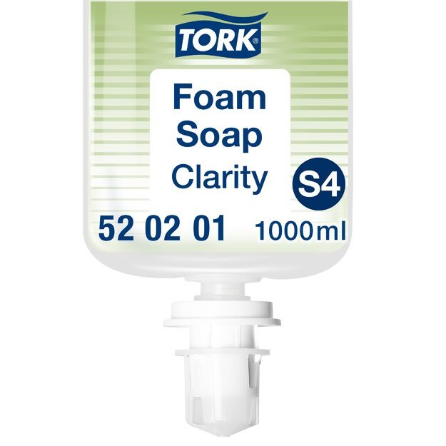 Muilo putos TORK, S4 skaidrios, 1l, 520201