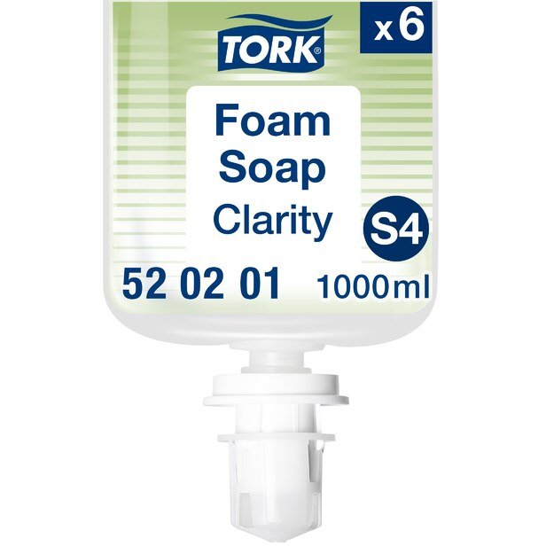 Muilo putos TORK, S4 skaidrios, 1l, 520201