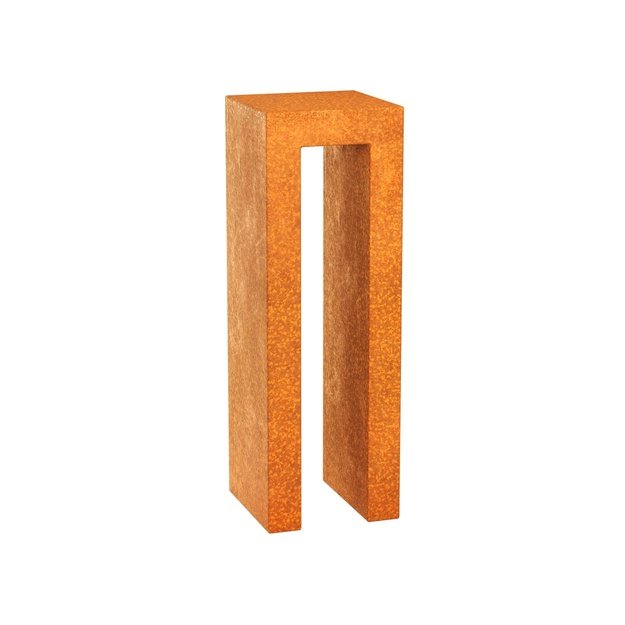 Garden pedestal Corten HIERRO 9