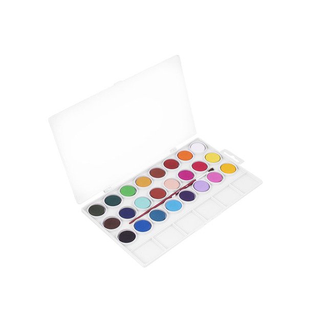 Akvareliniai dažai JOVI, 24 spalvų rinkinys