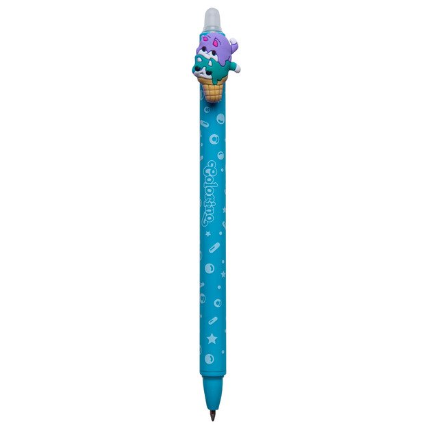 Automatinis trinamasis rašiklis COLORINO Icecream 0,5mm, mėlynos sp.