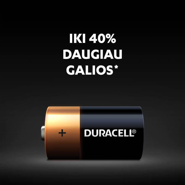 Baterijos DURACELL C, LR14, 2vnt