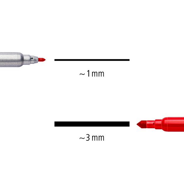 Dvipusiai flomasteriai STAEDTLER Noris Club 320, 12 spalvų