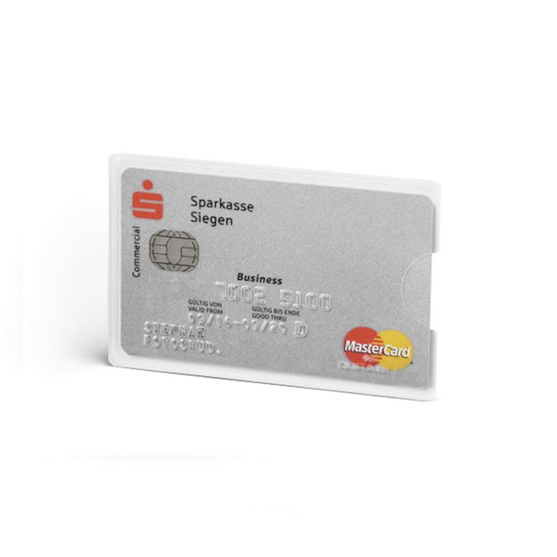 Įdėklas kortelėms DURABLE, su RFID apsauga (pak. - 3 vnt.)