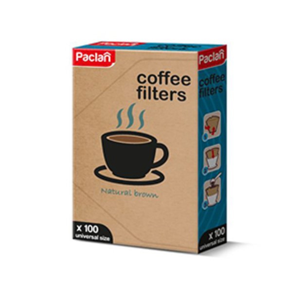 Kavos filtrai, universalaus dydžio , (dėž . 100vnt.)
