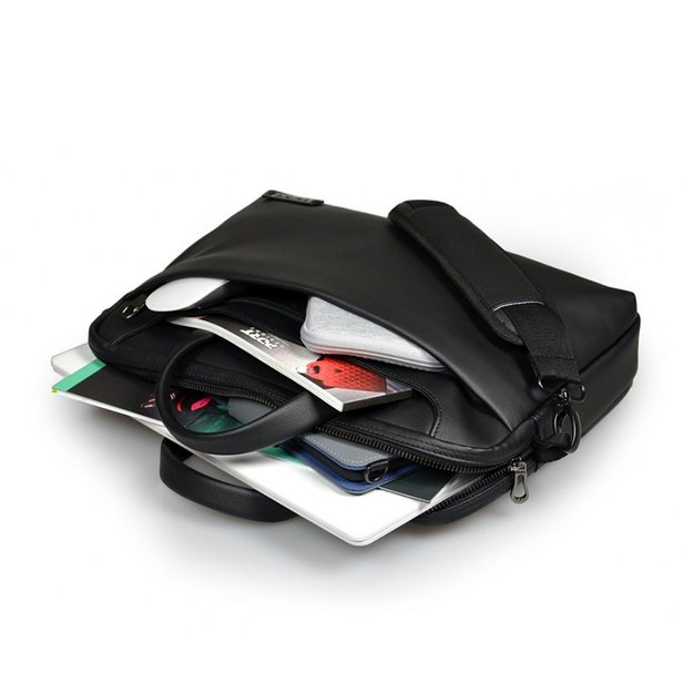 Nešiojamojo kompiuterio krepšys PORT ZURICH Toploading 15 , juoda sp.