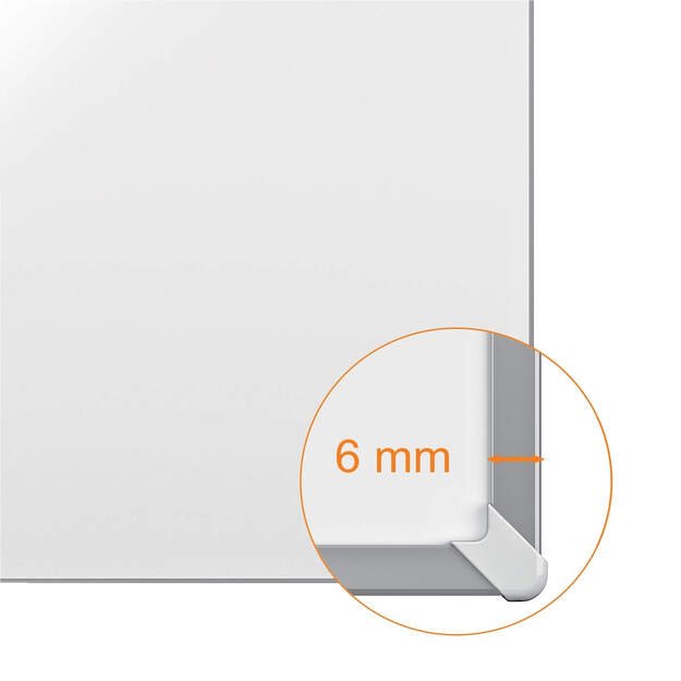 Plieninė baltoji magnetinė lenta Nobo Impression Pro, plačiaekranė 55 , 122x69 cm