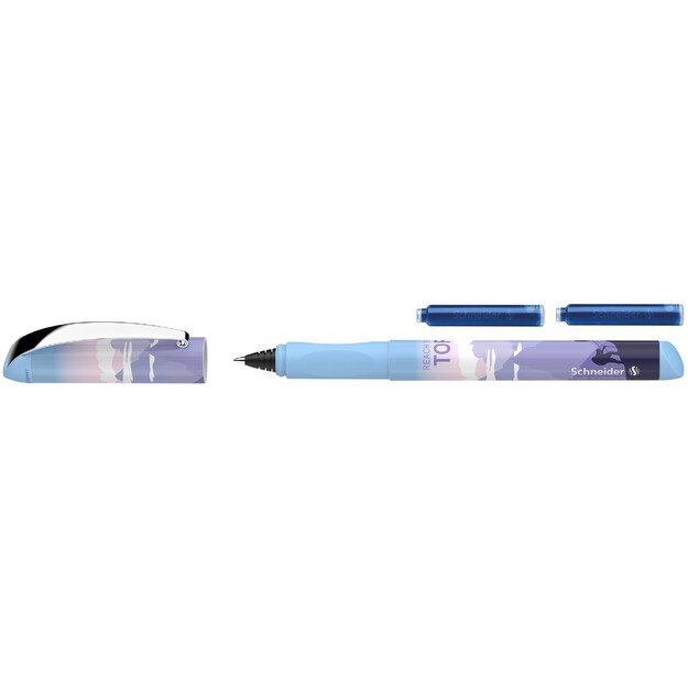 Rašiklis SCHNEIDER Inx Sportive, plastikinis purpurinis korpusas, blisteryje