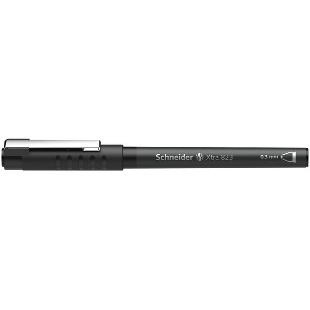Rašiklis SCHNEIDER XTRA 823, 0.3mm, juoda