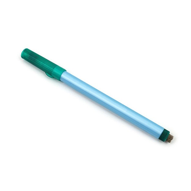 Sauso valymo koreguojamasis žymeklis STAEDTLER Lumocolor F, 0,6 mm brėžis, žalia sp.