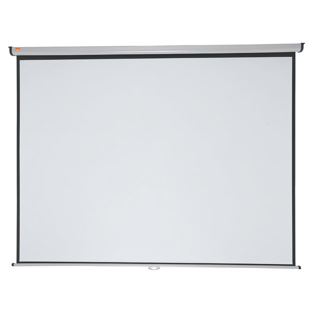 Sieninis projektoriaus ekranas NOBO, 240x181 cm, 4:3, baltas matinis
