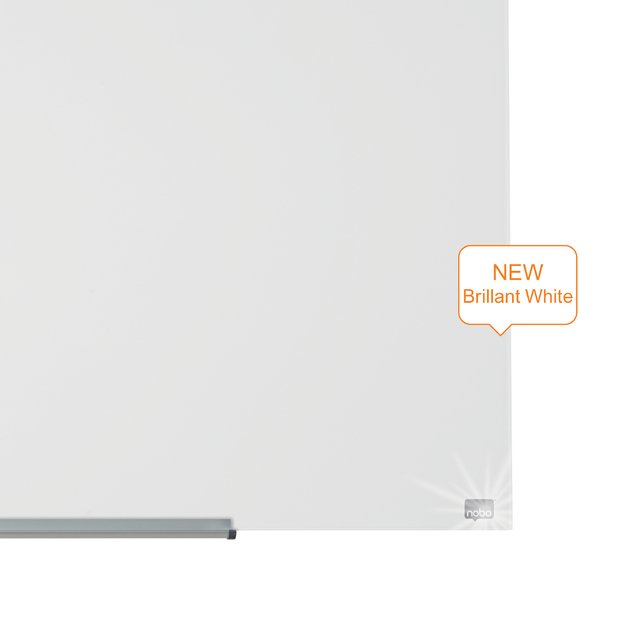 Stiklinė baltoji magnetinė lenta Nobo Impression Pro, plačiaekranė 45 , 99x56 cm