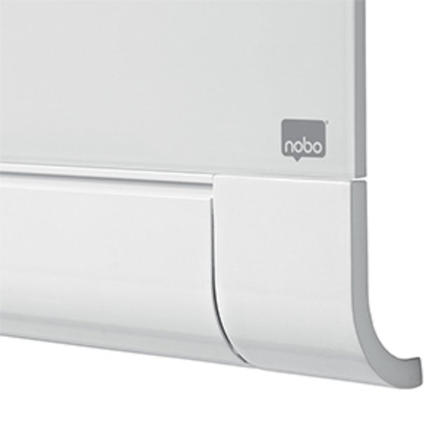 Stiklinė baltoji magnetinė lenta NOBO Impression Pro, plačiaekranė 57 , 126x71 cm, su apvaliais kampais