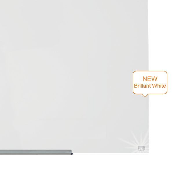 Stiklinė baltoji magnetinė lenta Nobo Impression Pro, plačiaekranė 57 , 126x71 cm
