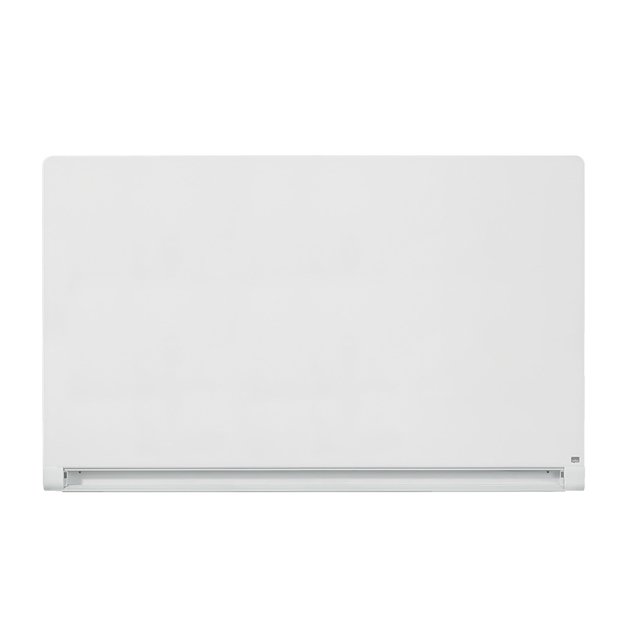 Stiklinė baltoji magnetinė lenta NOBO Impression Pro, plačiaekranė 85 , 190 x 100 cm, su apvaliais kampais