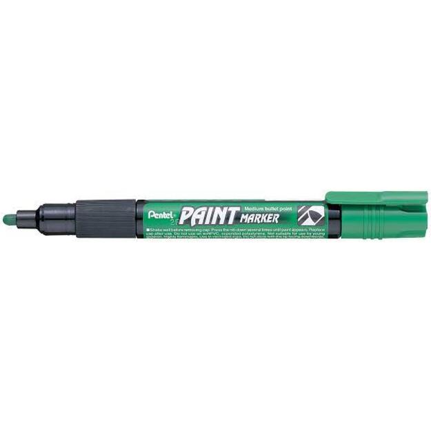 Žymeklis PENTEL Paint Marker, 3 mm, žalia