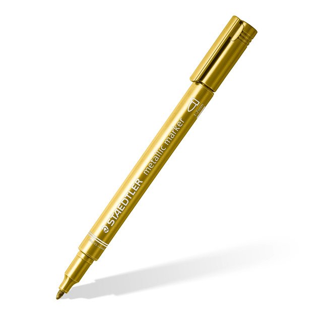 Žymeklis STAEDTLER Metallic, 5 vnt., įvairių sp.